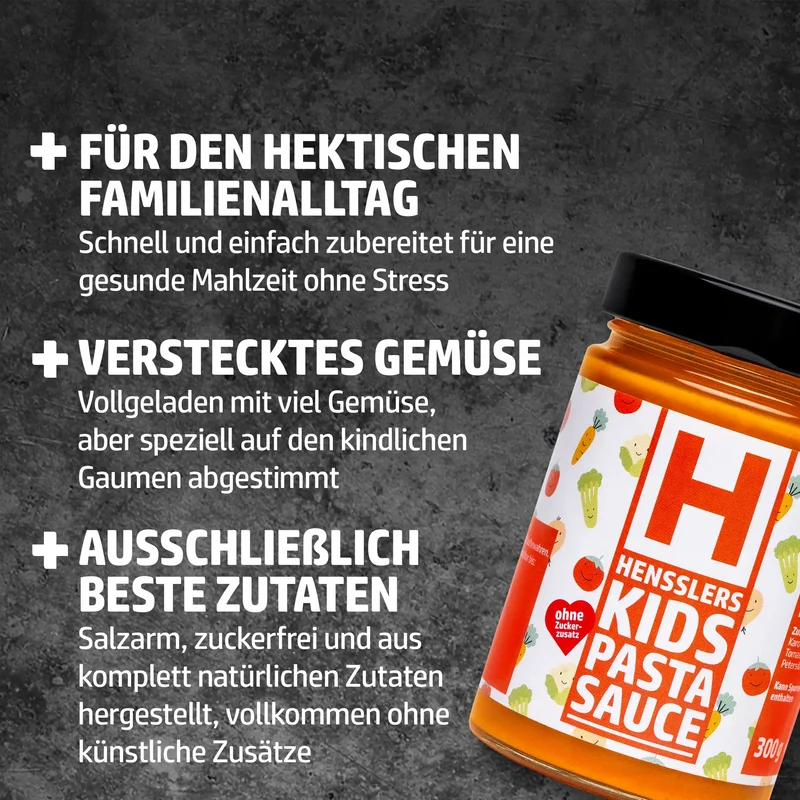 HENSSLERS Kids Pasta Sauce