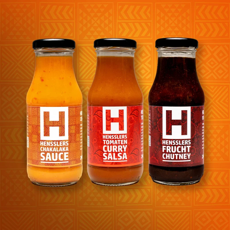HENSSLERS Fruchtiges Saucen-Trio