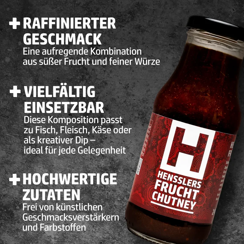 HENSSLERS Frucht Chutney