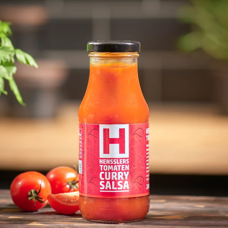 HENSSLERS Tomaten Curry Salsa