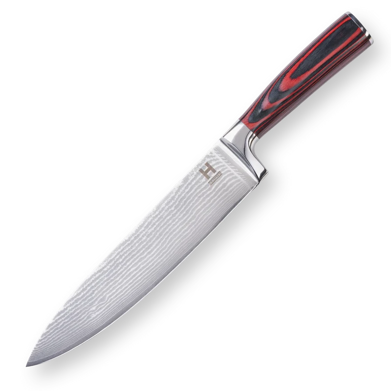 HENSSLERS Damast Kochmesser