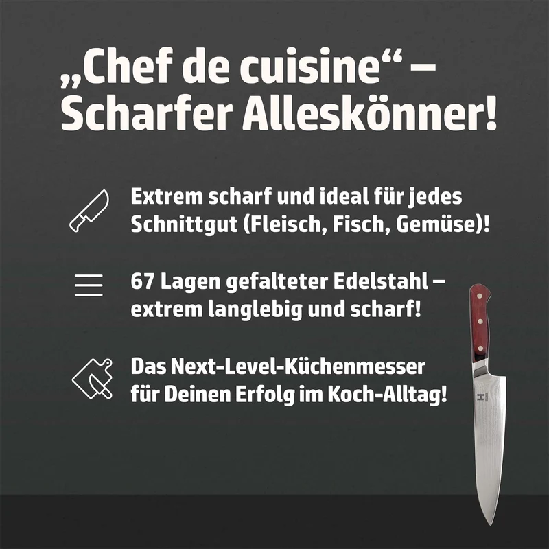 HENSSLERS Chef Messer
