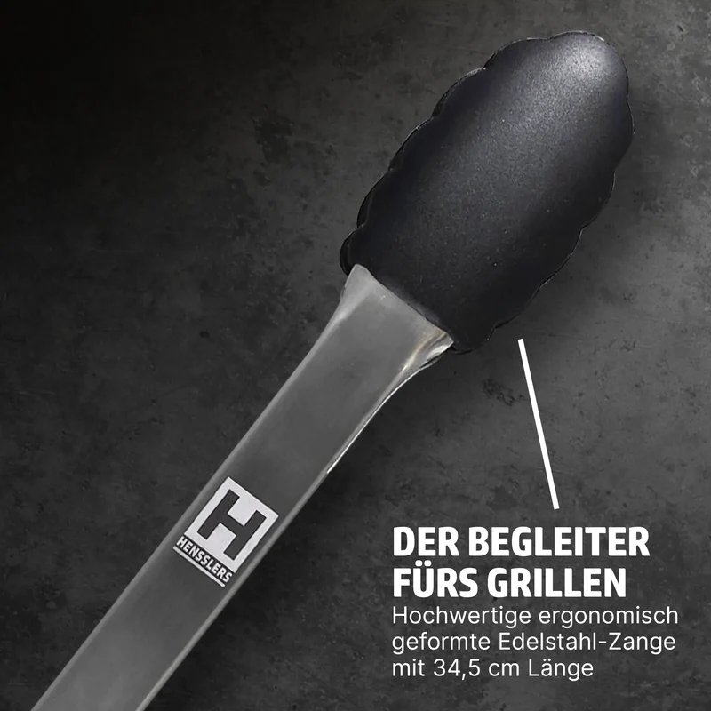 HENSSLERS Grillzange Groß