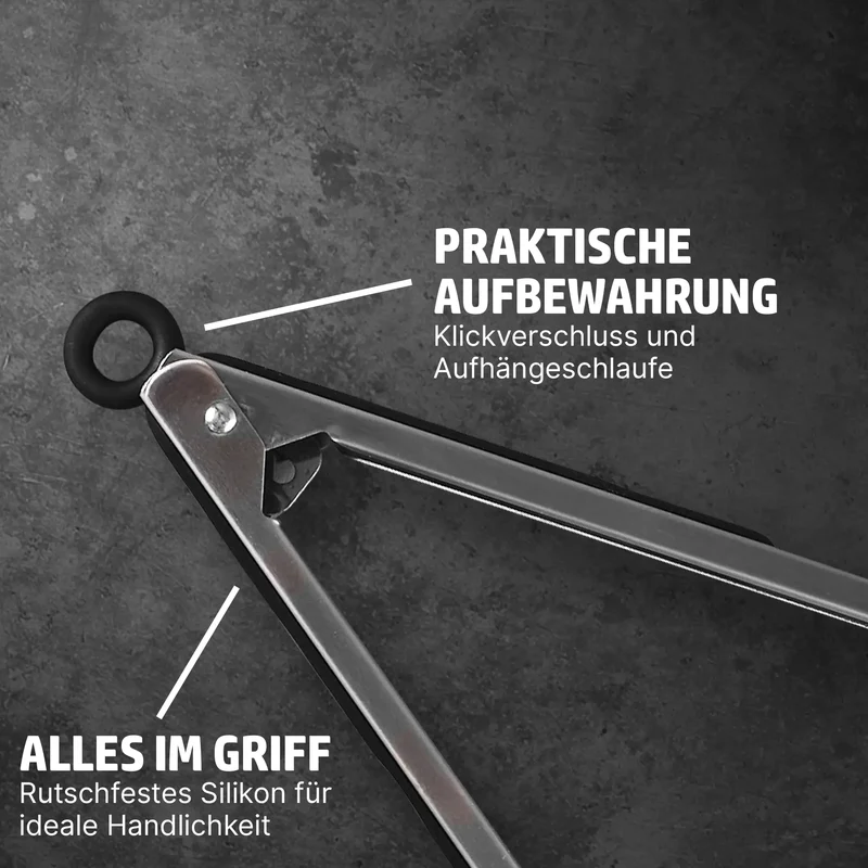 HENSSLERS Grillzange Groß