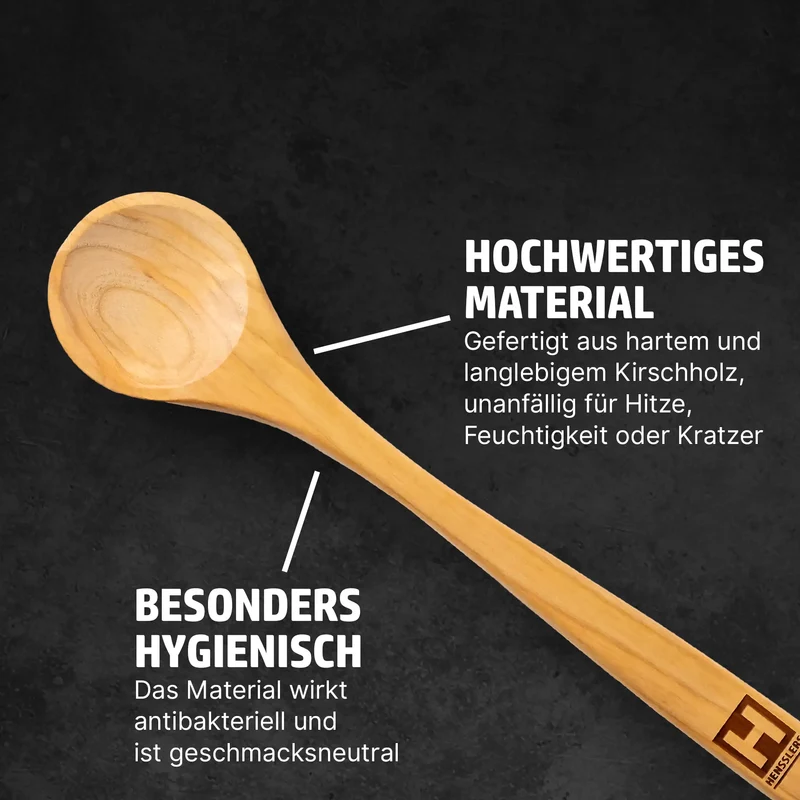 HENSSLERS Kochlöffel mit Gravur