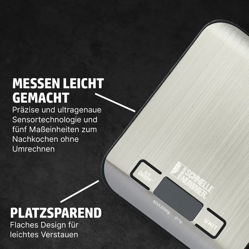 HENSSLERS Küchenwaage