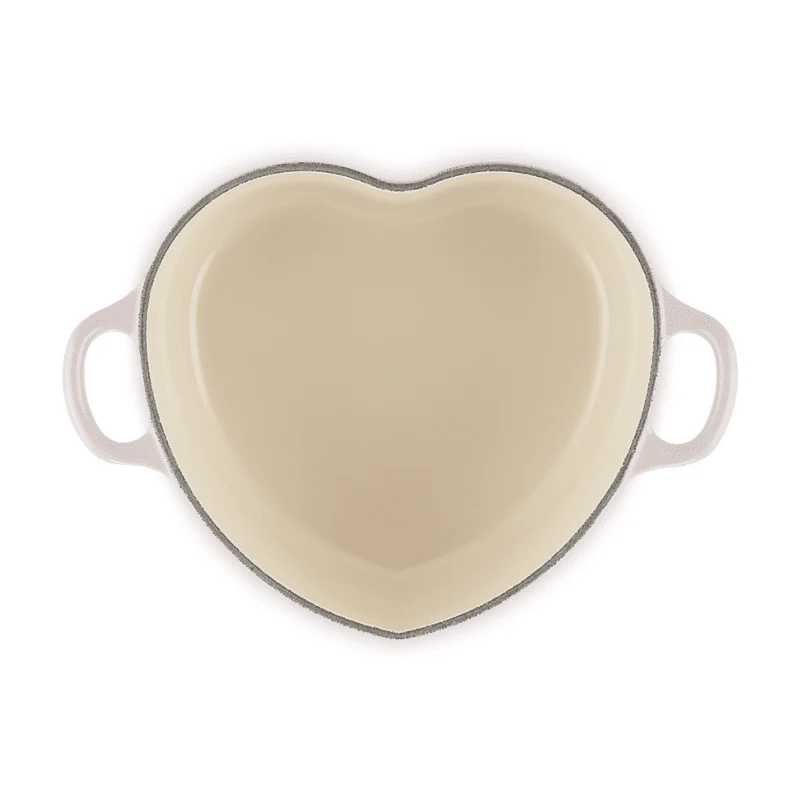 Le Creuset – Herzförmiger Schmortopf – Muschelrosa – 20 cm