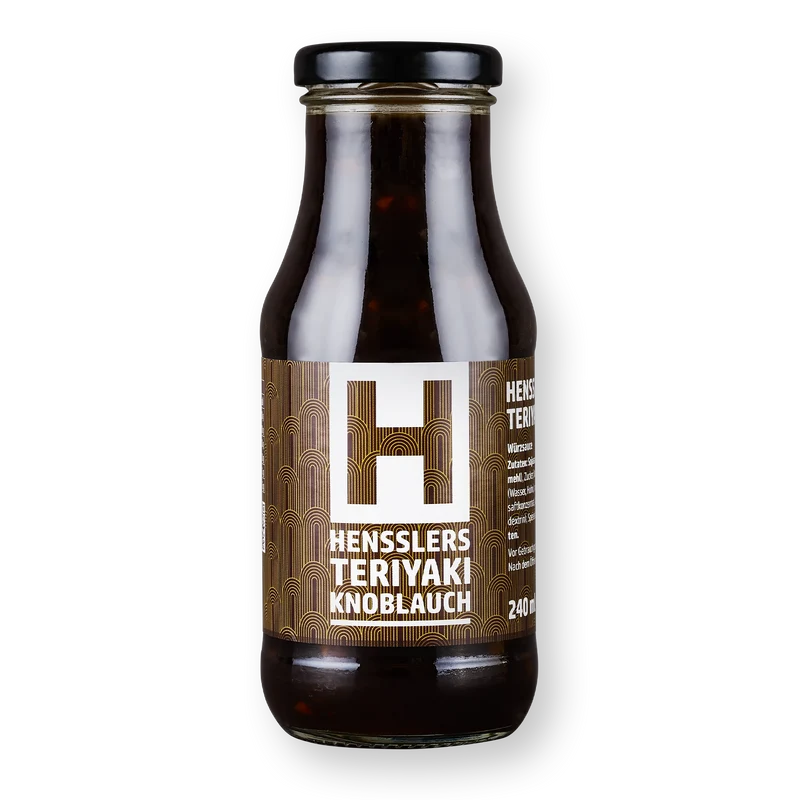 HENSSLERS Teriyaki Sauce Knoblauch