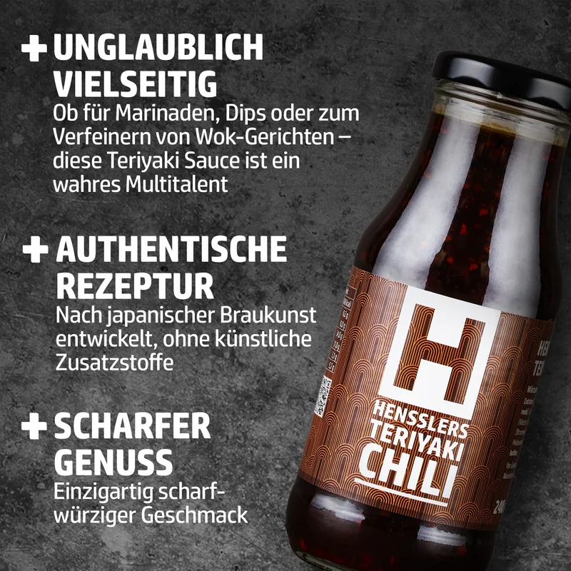 HENSSLERS Teriyaki Sauce Chili