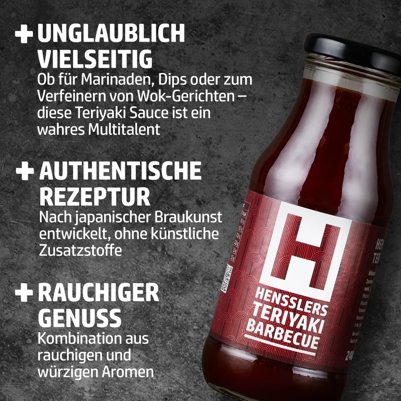 HENSSLERS Teriyaki Sauce Barbecue