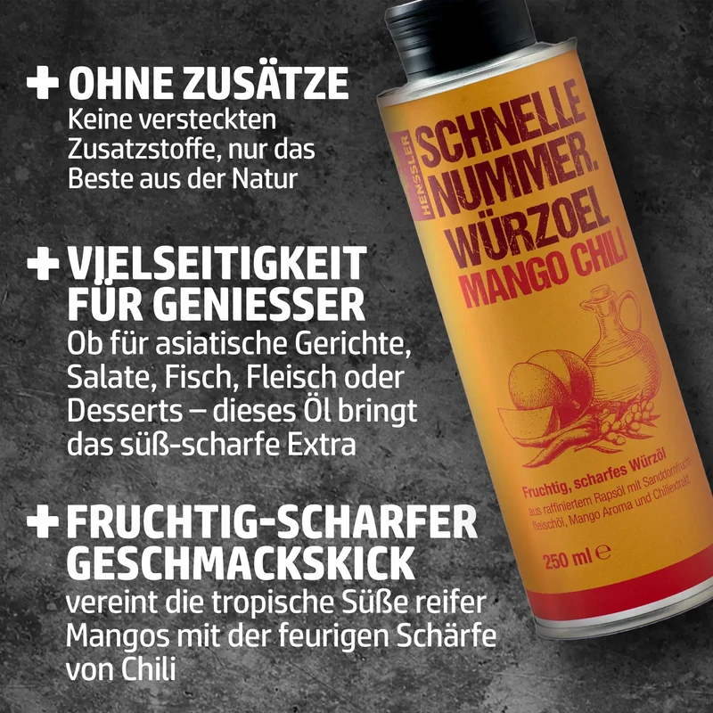 HENSSLERS Mango Chili Öl