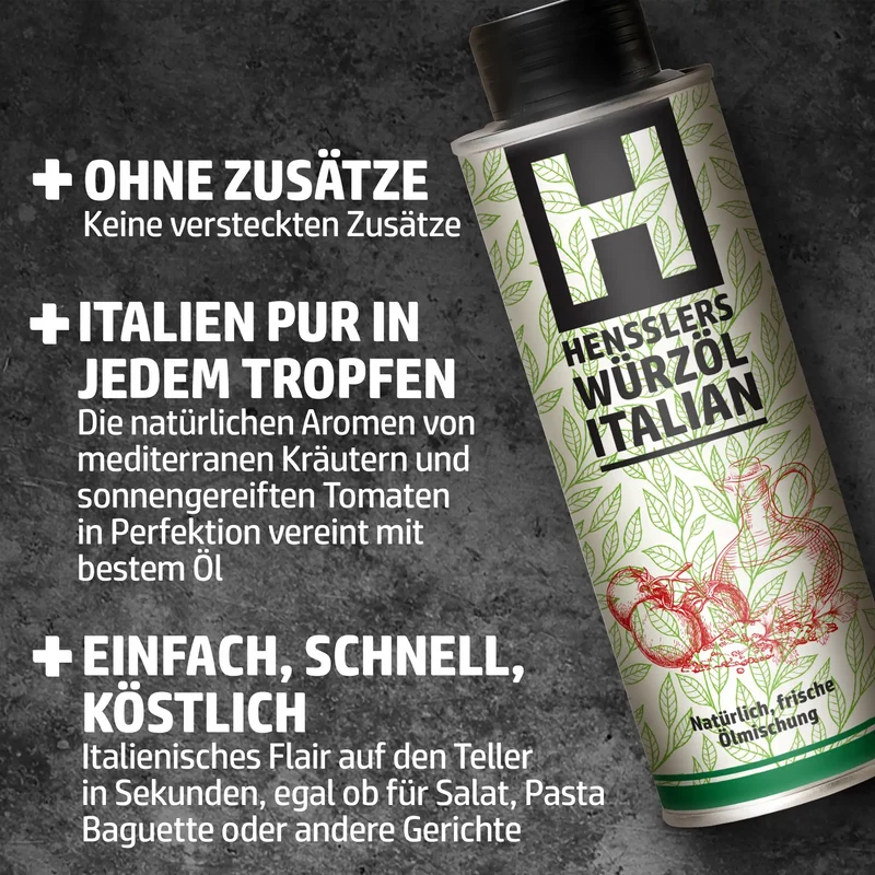 HENSSLERS Würzöl Italian