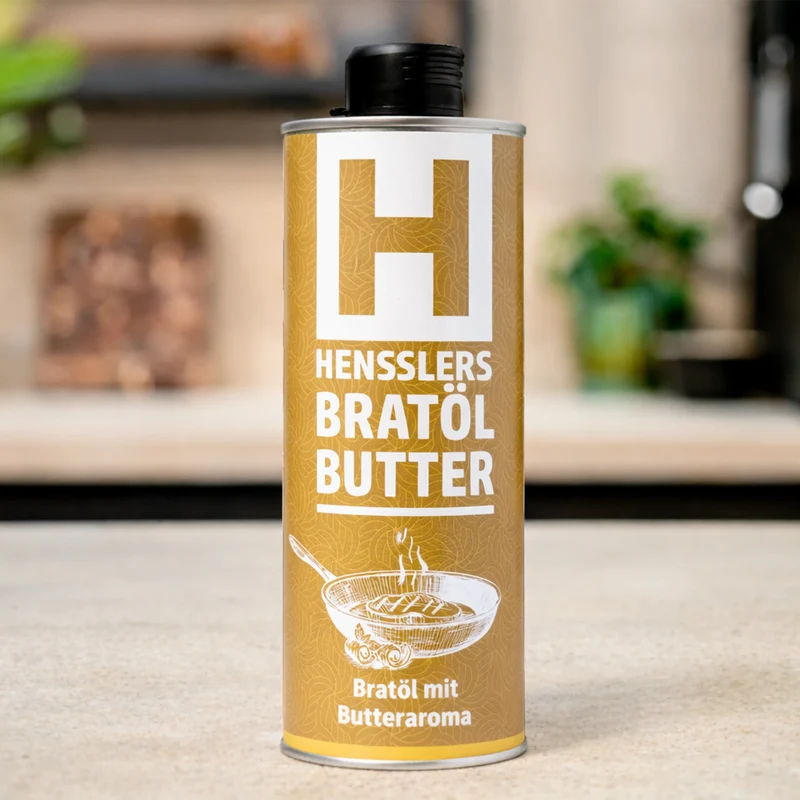 HENSSLERS Bratöl mit Butter