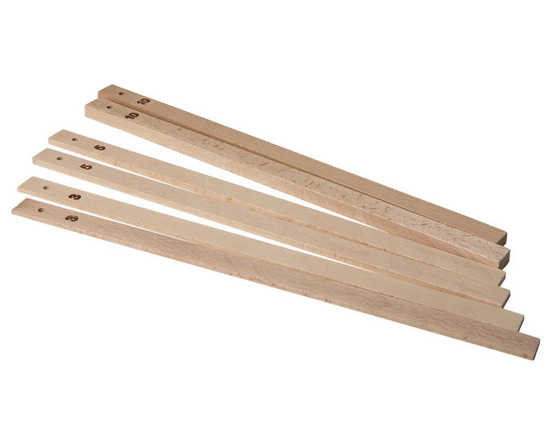 Birkmann Ausrollhölzer 3er Set - Easy Baking Teigstärken