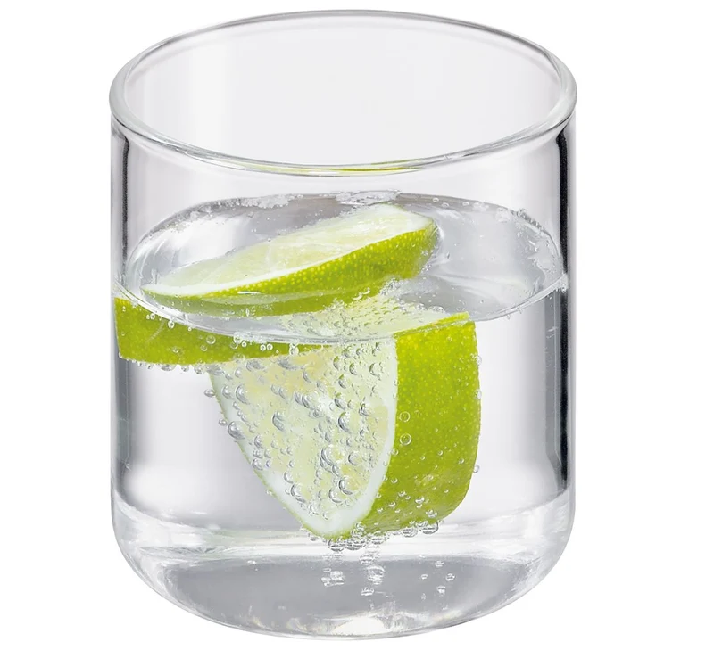 Cilio Wasserkaraffe LORENZO mit Trinkglas - 750 ml Borosilikatglas