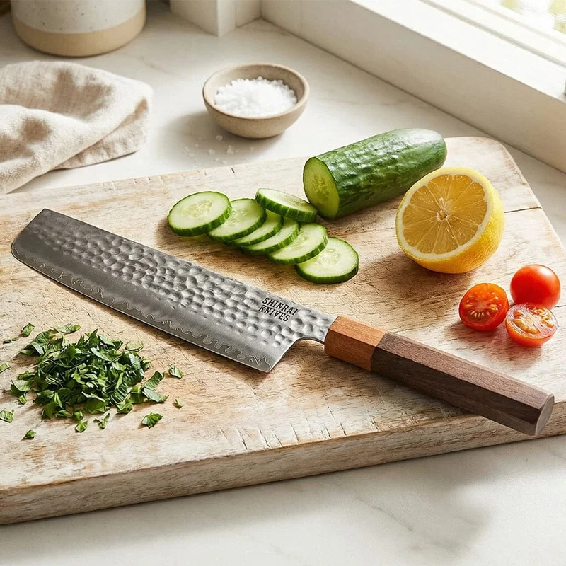 Shinrai Knives – Kigami Exklusives 7-teiliges Damastmesserset