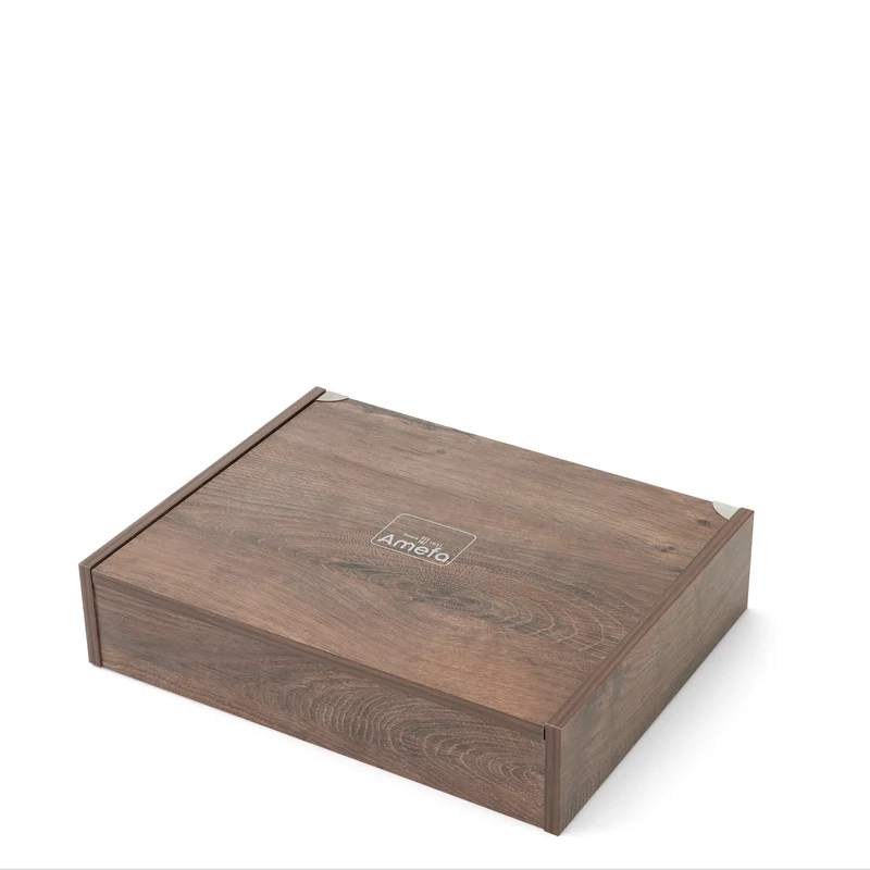 Amefa - Venus 24-teiliges Besteckset 6 Personen Hochglanz Gold - in luxuriösem Etui