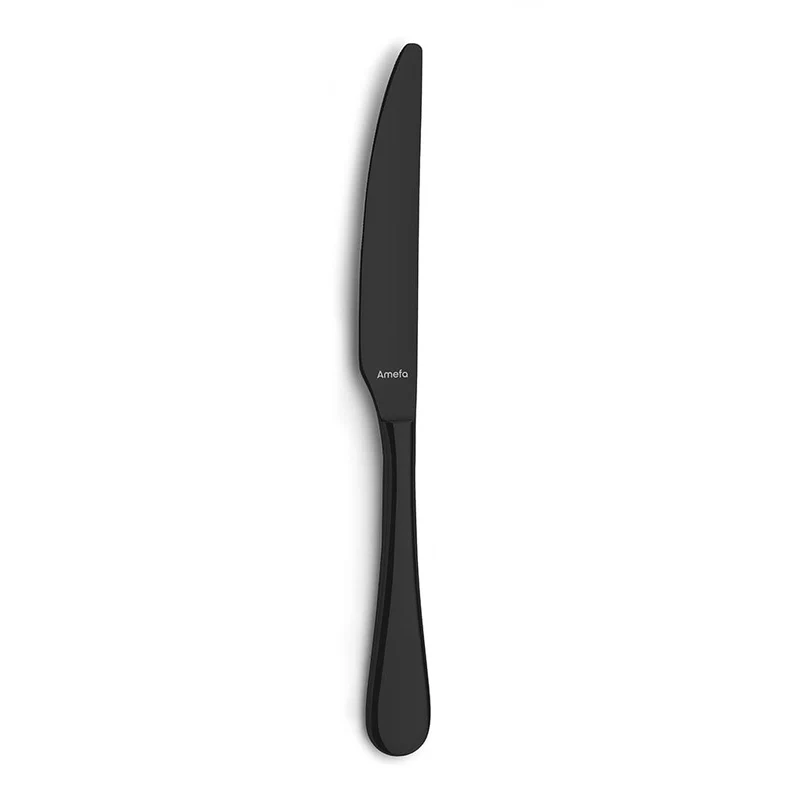 Amefa - Venus 24-teiliges Besteckset 6 Personen Hochglanz Schwarz - in luxuriöser Kassette