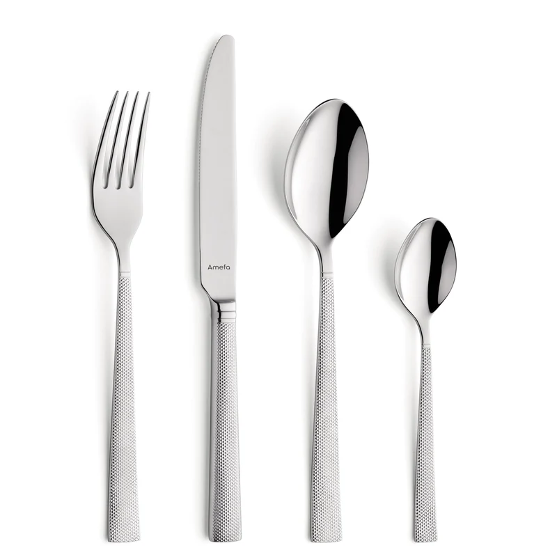 Amefa - Jewel 84-teiliges Besteckset 12 Personen Hochglanz - im Luxuskoffer