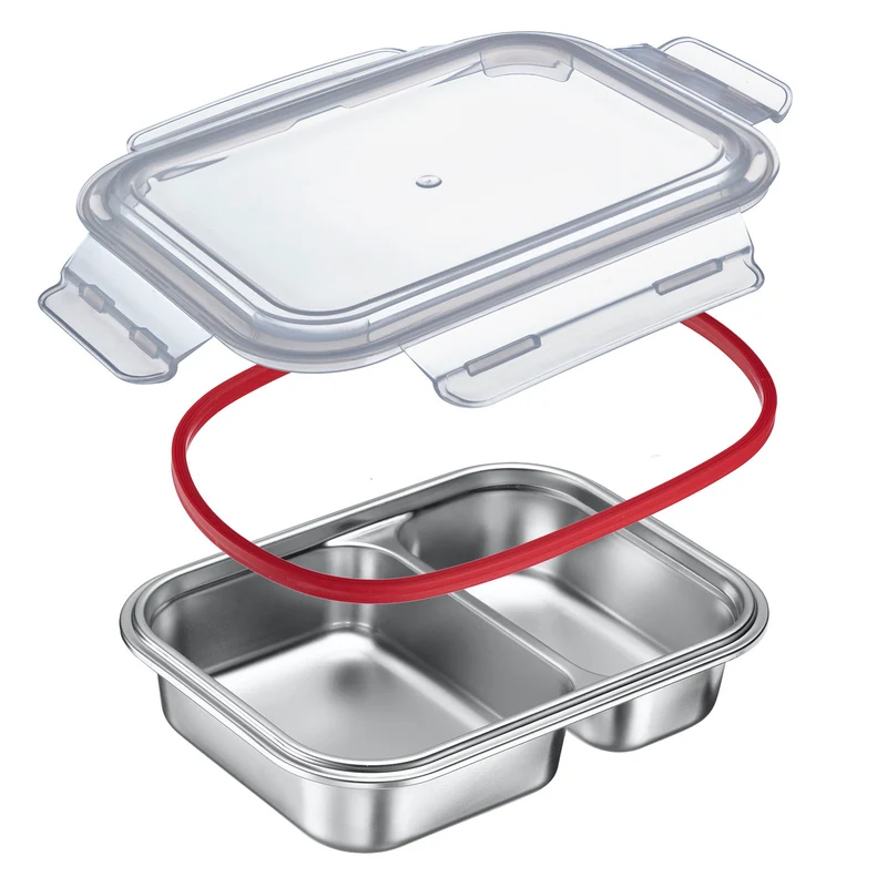 Westmark Edelstahl Lunch Box/ Frischhaltedose,