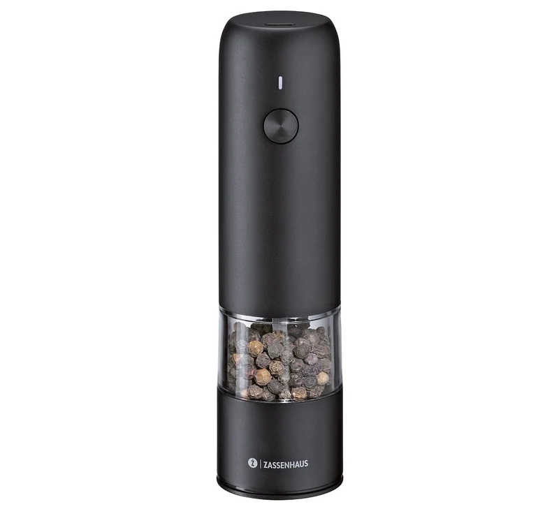 Zassenhaus Pfeffermühle KÖLN USB elektrisch 14cm