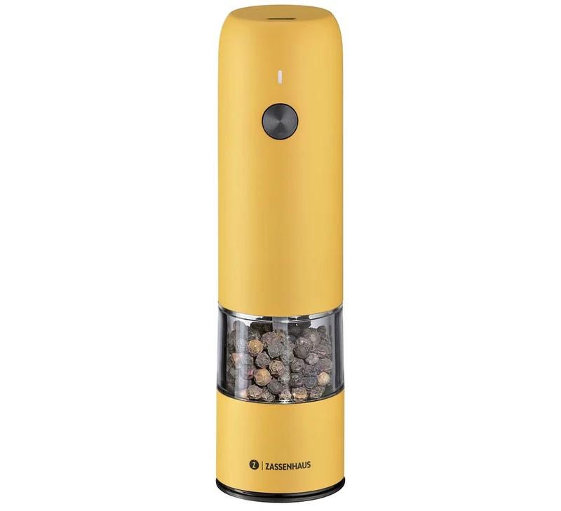 Zassenhaus Pfeffermühle KÖLN USB elektrisch 14cm