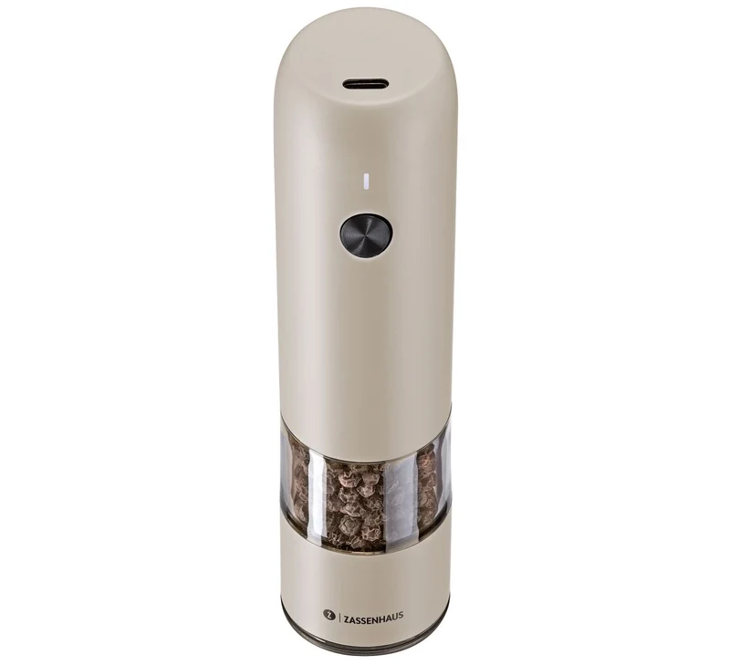 Zassenhaus Pfeffermühle KÖLN USB elektrisch 14cm