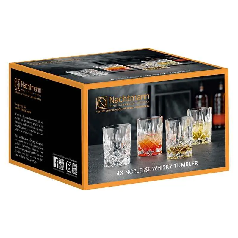 Nachtmann Noblesse Whiskybecher 295ml 4er Set
