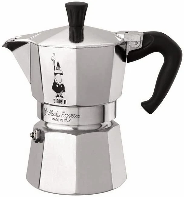 Bialetti 3 Dichtungsringe + 1 Filtersieb für Aluminium Espressokocher