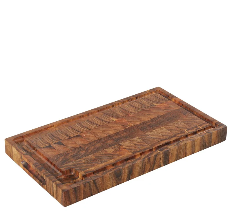 Zassenhaus Hackblock, Akazie Stirnholz 45x25x4cm