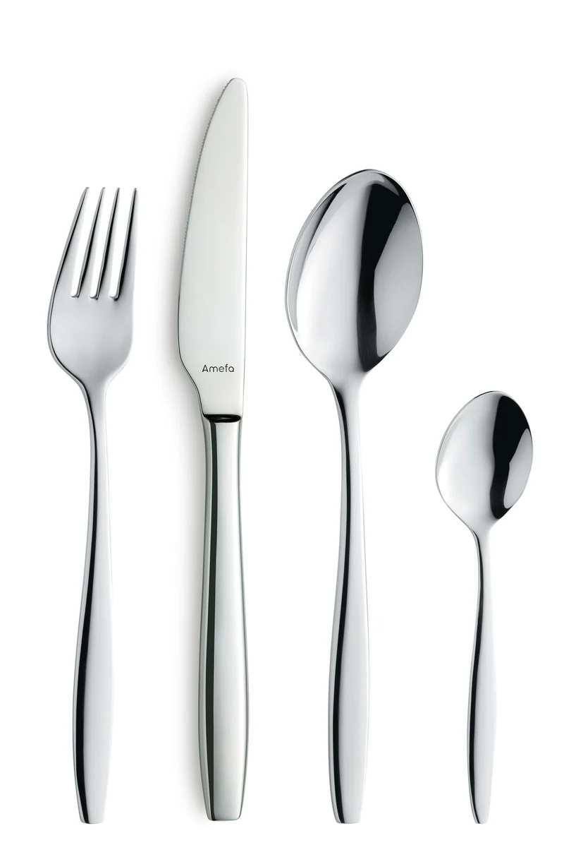 Amefa - Florence 78-teiliges Besteckset 12 Personen Hochglanz - im Luxuskoffer