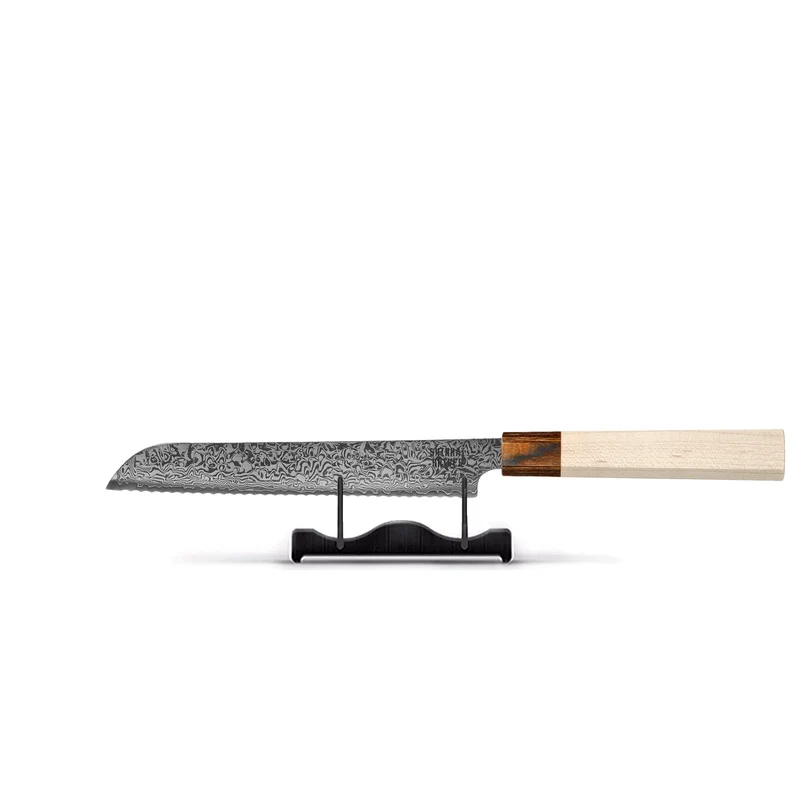 Shinrai Knives - Kōyō Damaskus Brotmesser 20 cm