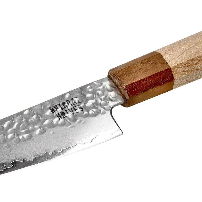 Shinrai Knives - Kirameki Damast-Schälmesser 8 cm