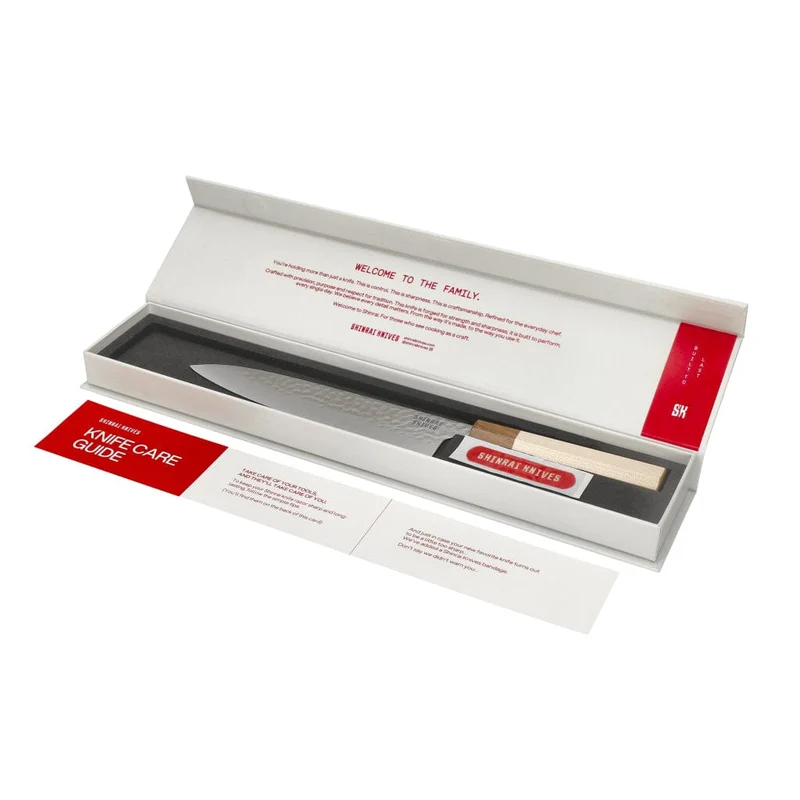 Shinrai Knives - Kirameki Damaskus Kochmesser 20 cm