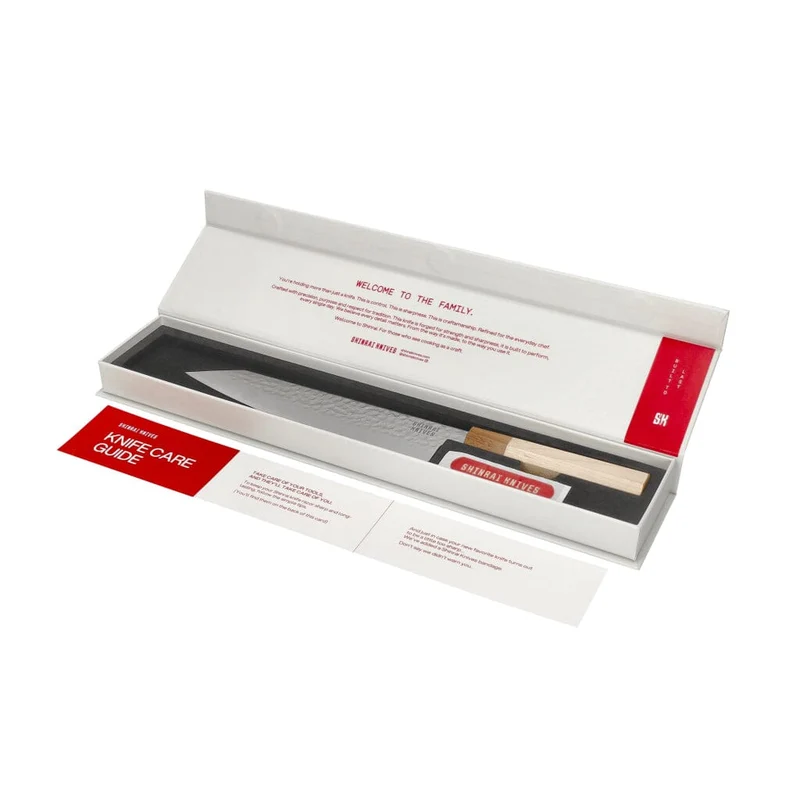 Shinrai Knives - Kirameki Damast 8-teiliges Messerset