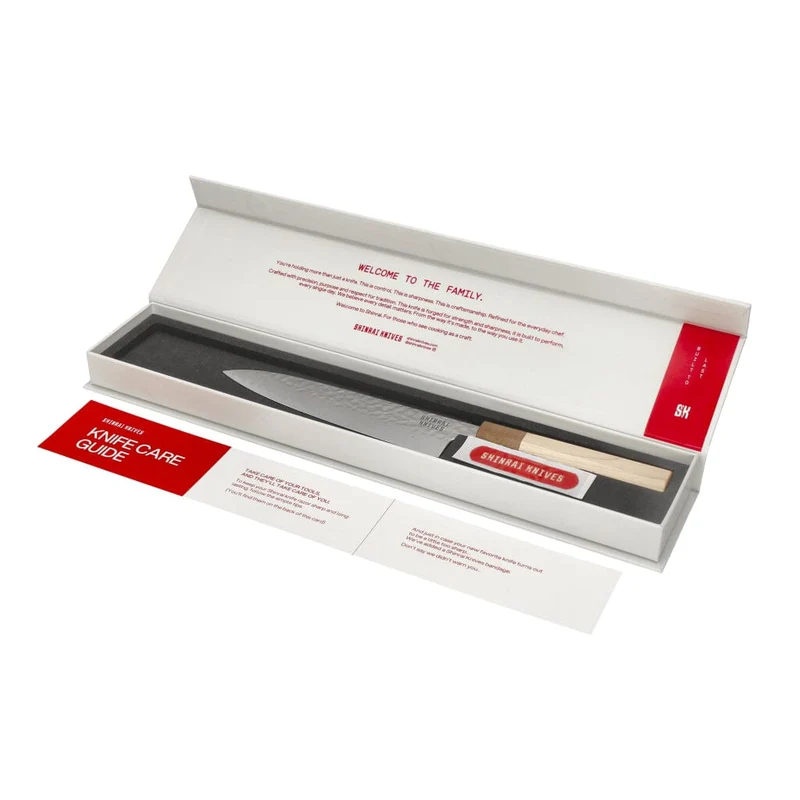 Shinrai Knives - Kirameki Damast 8-teiliges Messerset