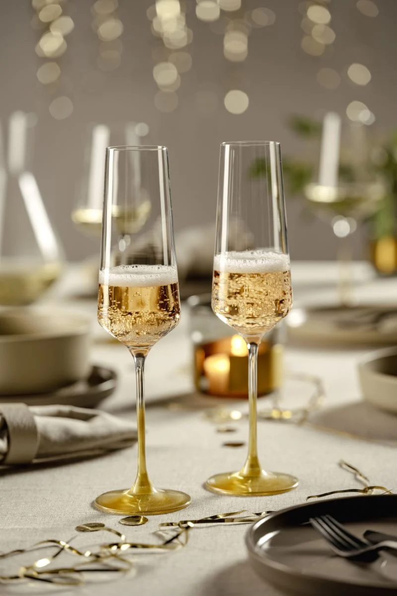 Leonardo PUCCINI Gold Serie - Kristallglas Set (2 Stück)