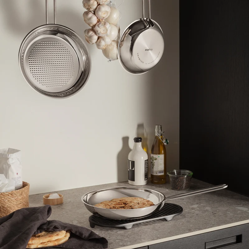Stainless Steel Bratpfanne D28 cm Honeycomb