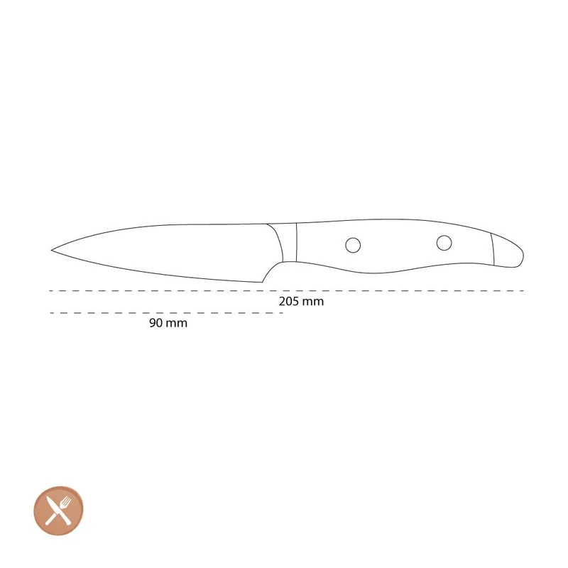 Kai Shun - Nagare Black Schälmesser 9,0 cm