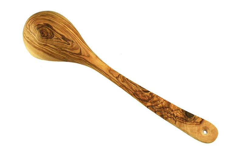 Schöpfkelle aus Olivenholz 30cm - Handgefertigt