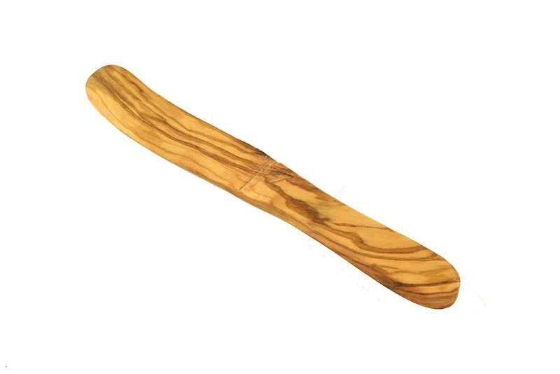 Buttermesser aus Olivenholz 18cm - Handgefertigt