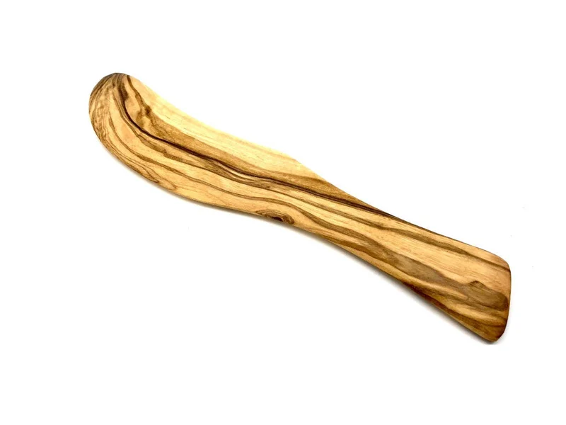 Buttermesser aus Olivenholz 18cm - Handgefertigt