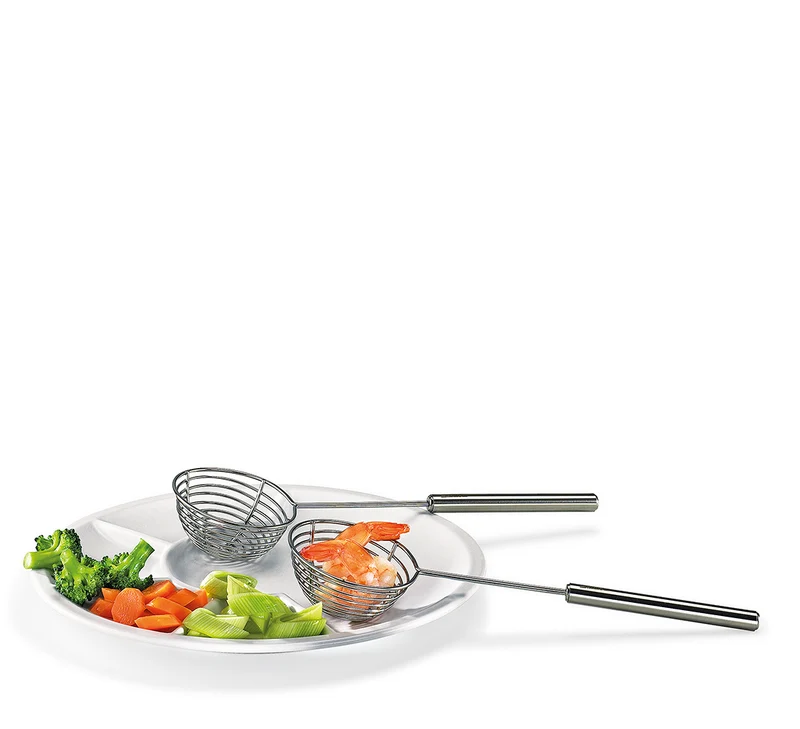 Spring Fondue-Siebchen Profi, 2er-Set, 24 cm