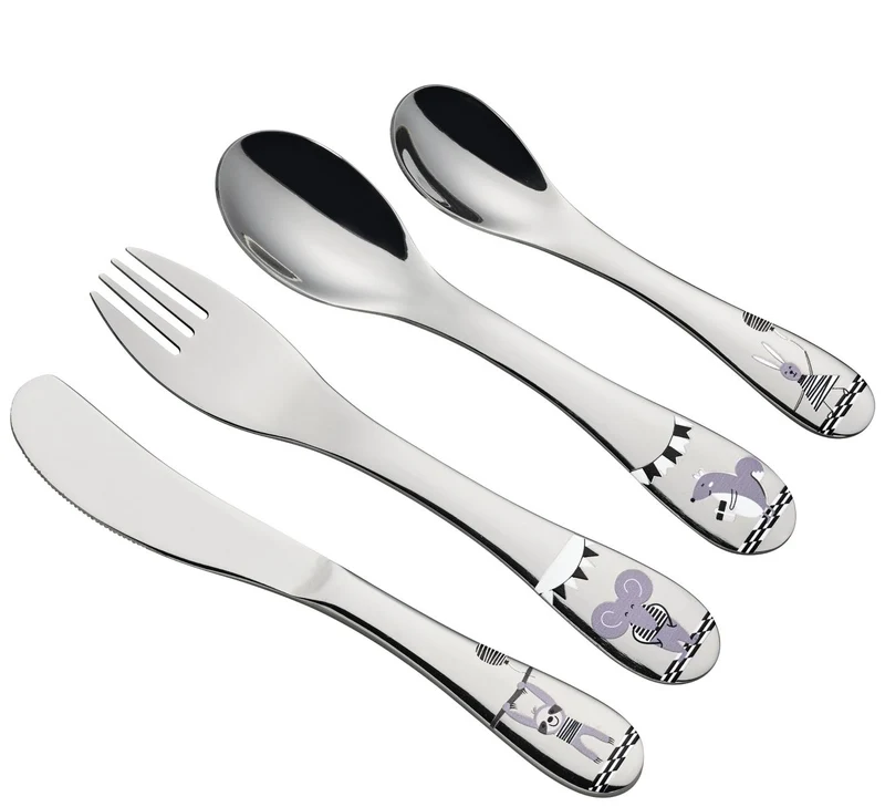 Cilio Kinderbesteck Set 4-teilig,
