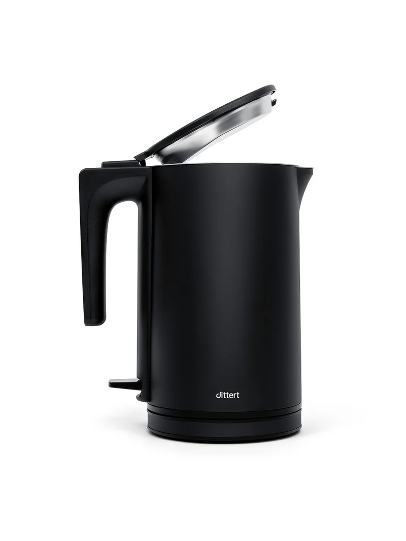 Dittert Wasserkocher 1,5l 2200W doppelwandiger Edelstahlkessel lackiert