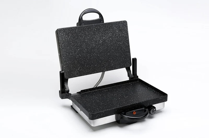 Frank&Müller 2000W Edelstahl Multigrill Kontaktgrill Lahmacun Makinasi Toaster