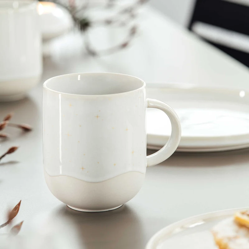Villeroy & Boch Winter Glow Becher mit Henkel, 350 ml