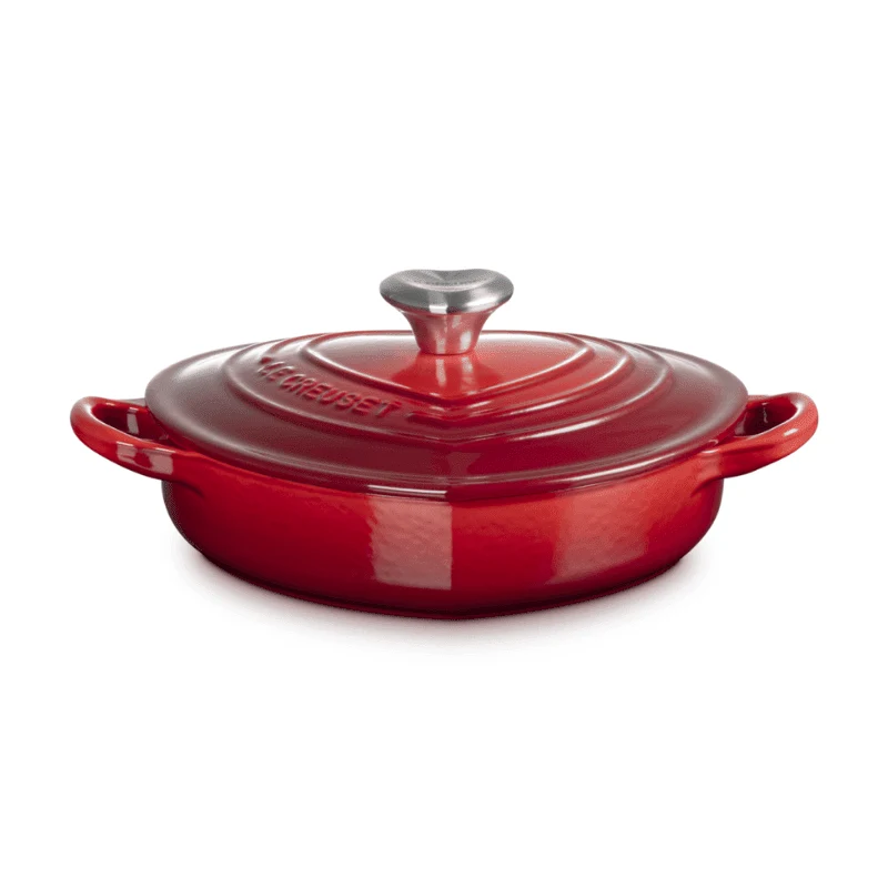 Le Creuset - Campagnard Heart - Kirschrot - 20 cm
