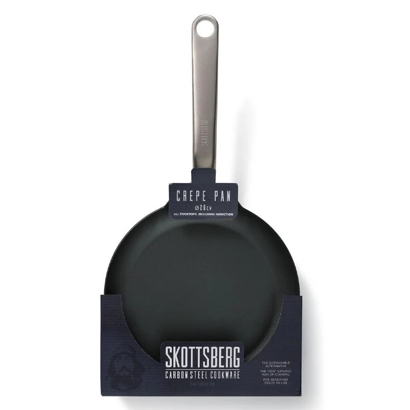 Skottsberg – Crêpespfanne aus Karbonstahl 27 cm