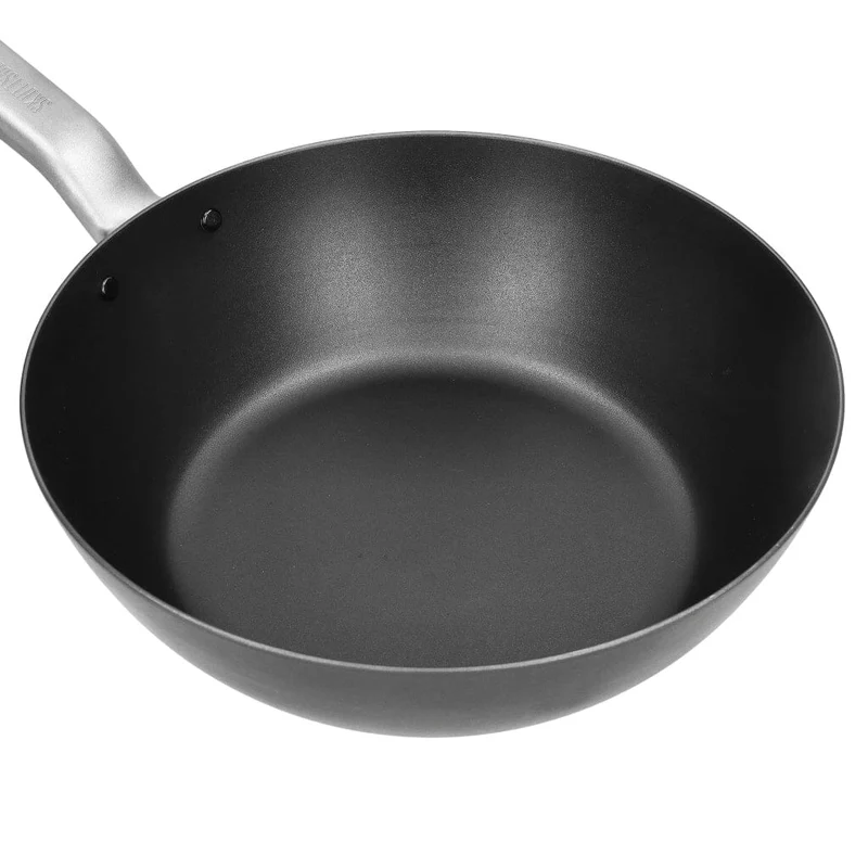 Skottsberg - Wok aus Karbonstahl 28 cm